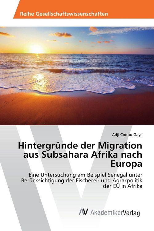 Produktbild: Hintergr&uuml;nde der Migration aus Subsahara Afrika nach Europa
