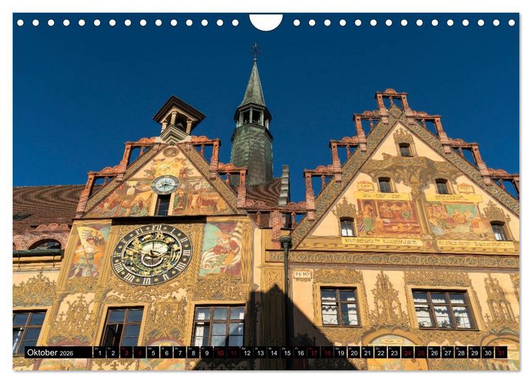 Produktbild: Ulm (Wandkalender 2026 DIN A4 quer), CALVENDO Monatskalender