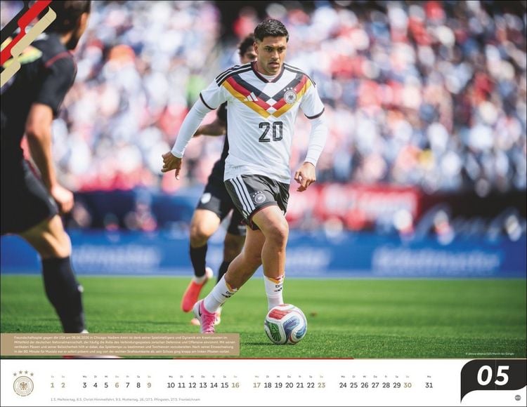 Produktbild: DFB M&auml;nner Posterkalender 2027