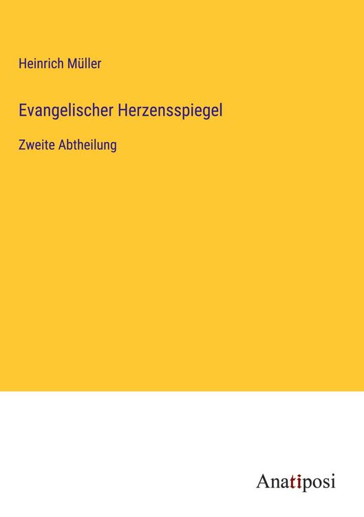 Produktbild: Evangelischer Herzensspiegel