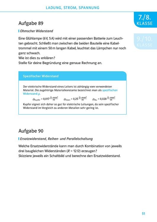 Produktbild: Klett 200 Physik&uuml;bungen wie in der Schule Klasse 7 - 10