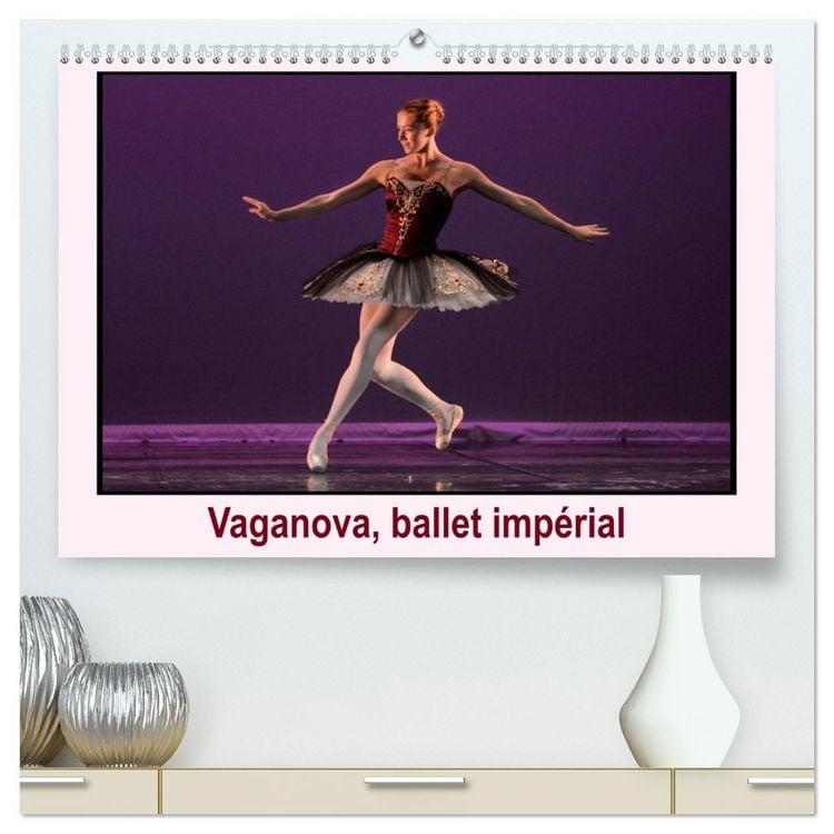 Produktbild: Vaganova, ballet imp&eacute;rial (Calendrier mural 2026 DIN A2 vertical) calendrier de bureau
