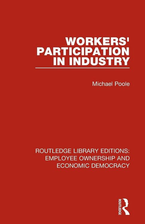 Produktbild: Workers' Participation in Industry