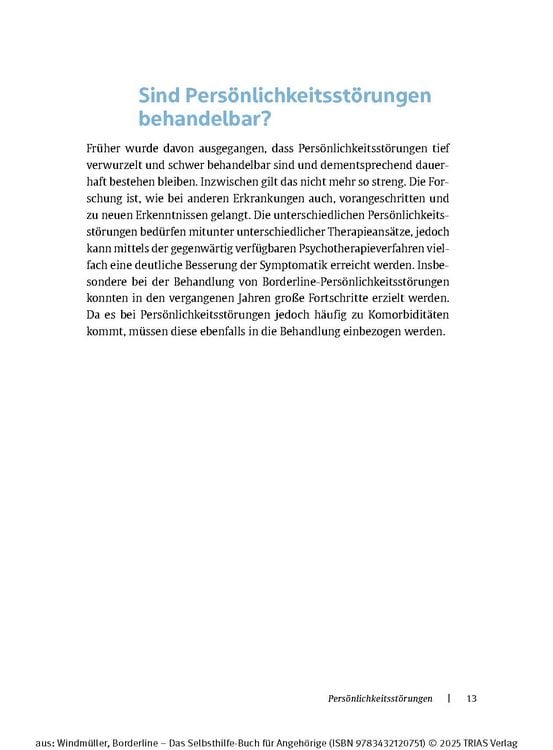 Produktbild: Borderline - Das Selbsthilfe-Buch f&uuml;r Angeh&ouml;rige