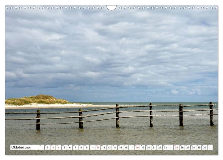 Produktbild: Naturschauspiel Dar&szlig;er Weststrand (Wandkalender 2026 DIN A3 quer), CALVENDO Monatskalender