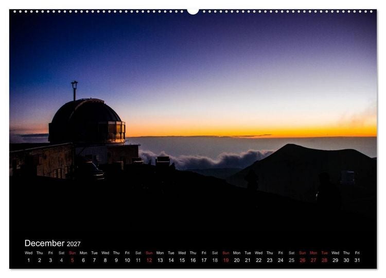 Produktbild: Paradise on Earth HAWAII (High Quality Premium Wall Calendar 2027 DIN A2 landscape),CALVENDO 12 Month Wall Calendar