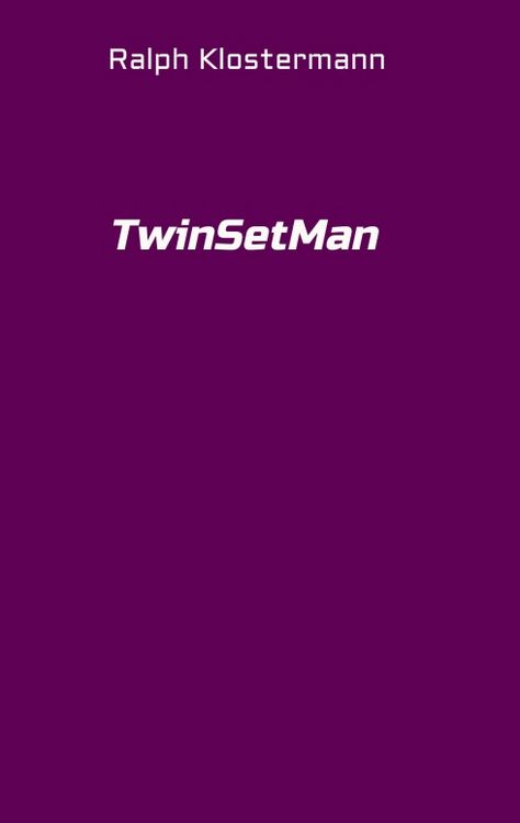 Produktbild: TwinSetMan