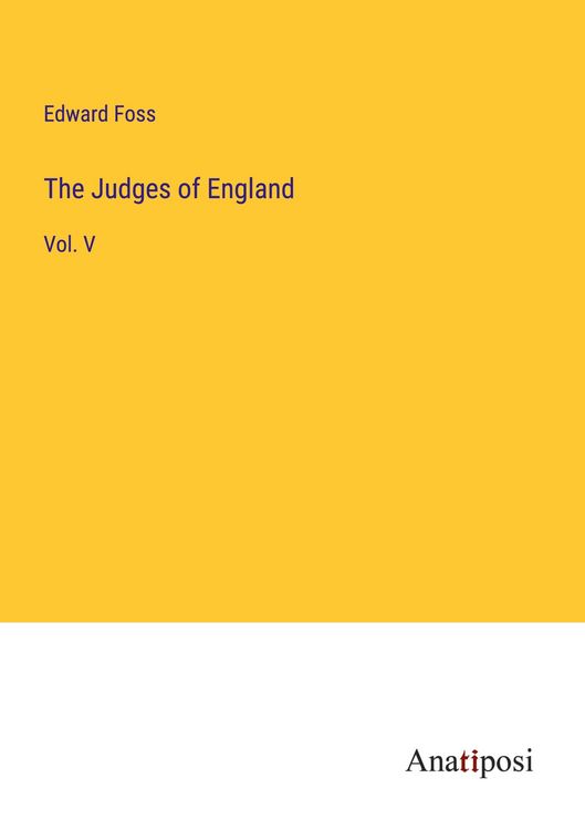 Produktbild: The Judges of England