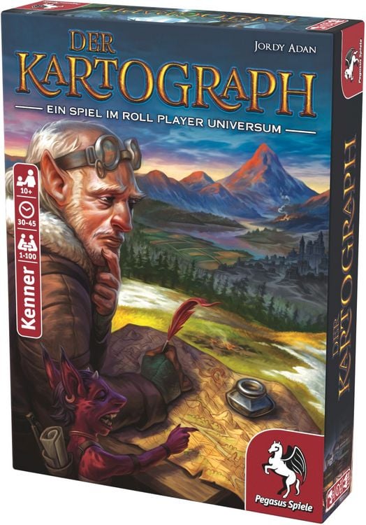 Produktbild: Der Kartograph *Nominiert Kennerspiel des Jahres 2020*