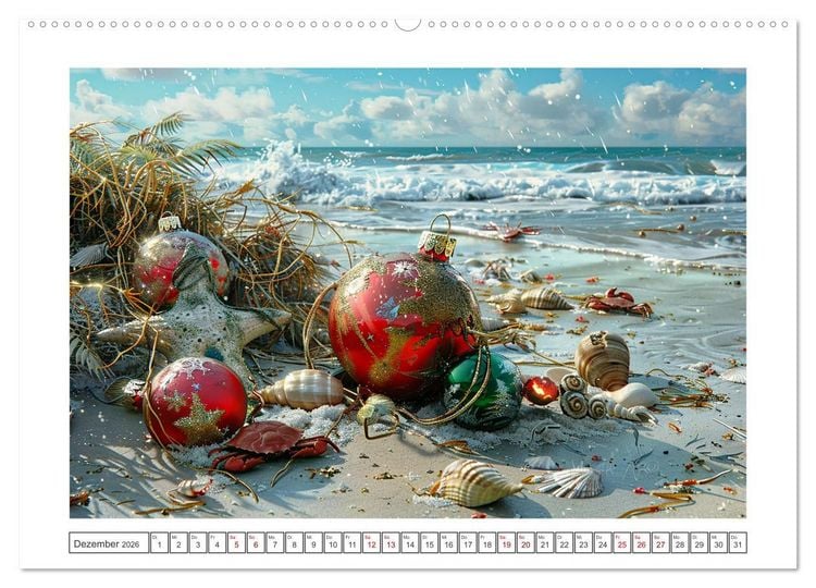 Produktbild: Strandgut (Wandkalender 2026 DIN A2 quer), CALVENDO Monatskalender