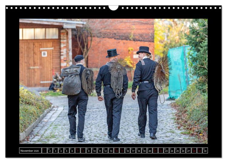 Produktbild: Schornsteinfeger in Berlin - Die Gl&uuml;cklichmacher (Wandkalender 2026 DIN A3 quer), CALVENDO Monatskalender