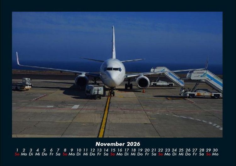 Produktbild: Flugzeuge 2026 Fotokalender DIN A4