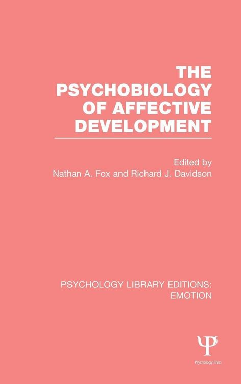 Produktbild: The Psychobiology of Affective Development