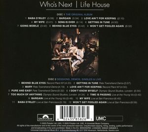 Produktbild: Who's Next : Life House (2CD)