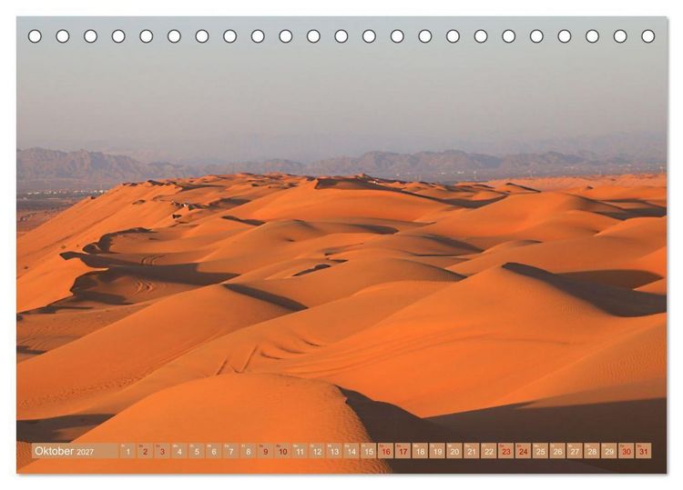 Produktbild: Unterwegs im Weihrauchland Oman (Tischkalender 2027 DIN A5 quer), CALVENDO Monatskalender
