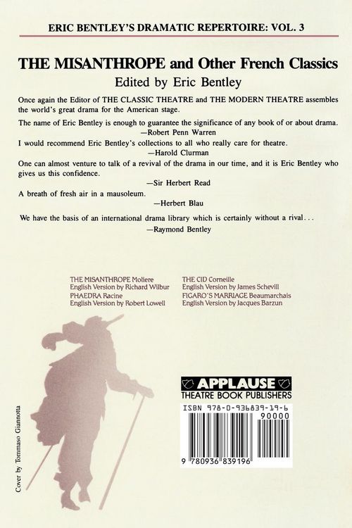 Produktbild: Misanthrope and Other French Classics