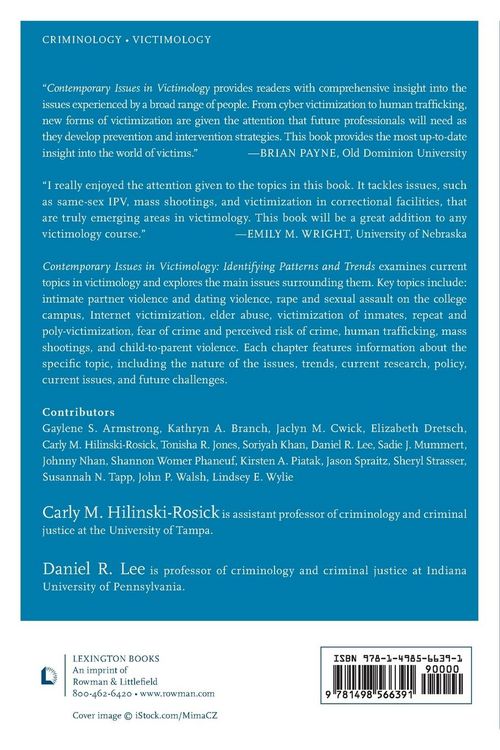 Produktbild: Contemporary Issues in Victimology