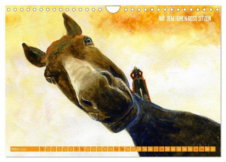Produktbild: Sprichw&ouml;rter (Wandkalender 2026 DIN A4 quer), CALVENDO Monatskalender