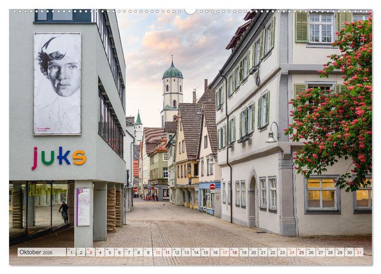 Produktbild: Biberach an der Ri&szlig; Impressionen (Wandkalender 2026 DIN A2 quer), CALVENDO Monatskalender