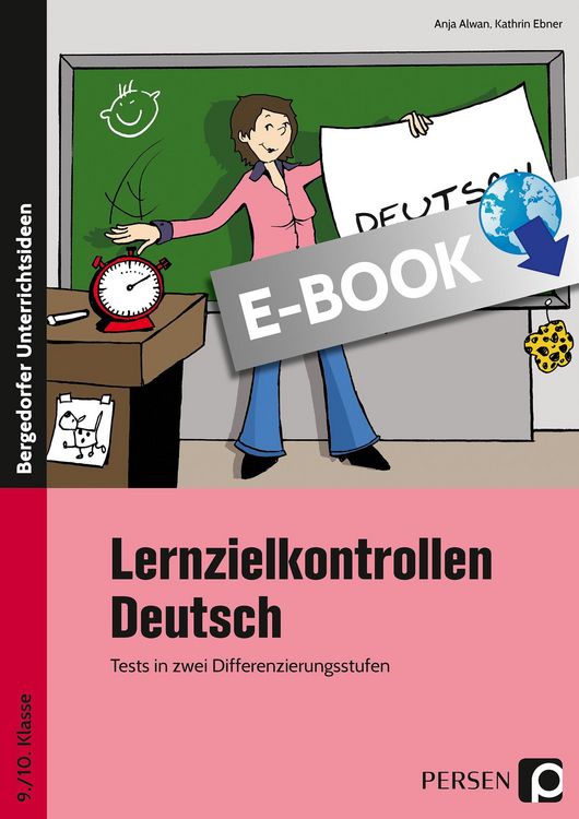 Produktbild: Lernzielkontrollen Deutsch 9./10. Klasse
