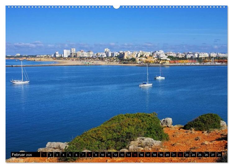 Produktbild: Algarve (Wandkalender 2026 DIN A2 quer), CALVENDO Monatskalender