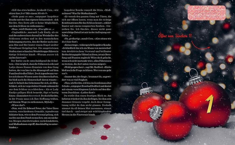 Produktbild: Der offizielle Escape-Adventskalender zum Original Krimidinner&reg;: O du T&ouml;dliche &ndash; Weihnachten bei den Ashtonburrys