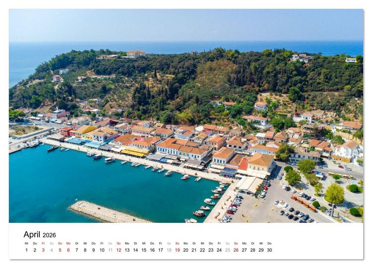 Produktbild: KATAKOLON - Griechenlands sch&ouml;nste Hafenstadt (Wandkalender 2026 DIN A3 quer), CALVENDO Monatskalender