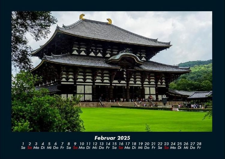 Produktbild: Tempel 2025 Fotokalender DIN A4