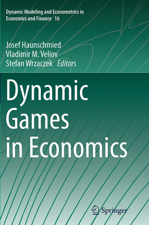Produktbild: Dynamic Games in Economics