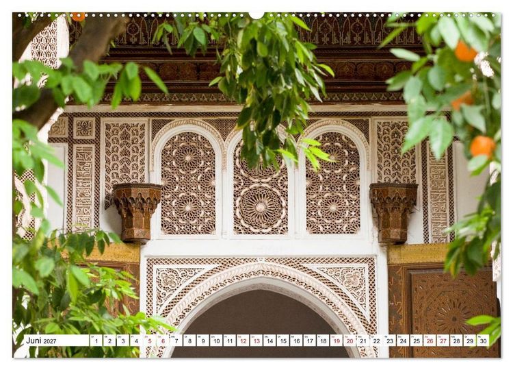 Produktbild: Marrakesch - Momente einer Reise (hochwertiger Premium Wandkalender 2027 DIN A2 quer), Kunstdruck in Hochglanz
