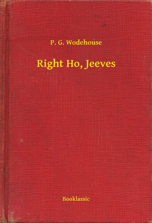 Produktbild: Right Ho, Jeeves