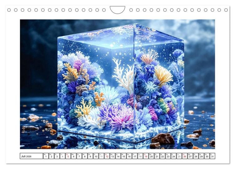 Produktbild: Geschichten im Glas (Wandkalender 2026 DIN A4 quer), CALVENDO Monatskalender