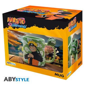 Produktbild: NARUTO SHIPPUDEN - Mug 3D handle - Naruto and Gama-chan