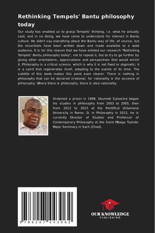 Produktbild: Rethinking Tempels' Bantu philosophy today