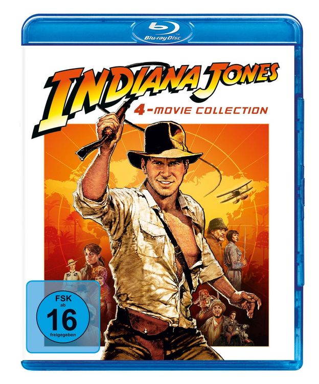 Produktbild: Indiana Jones 1-4 [4 BRs]
