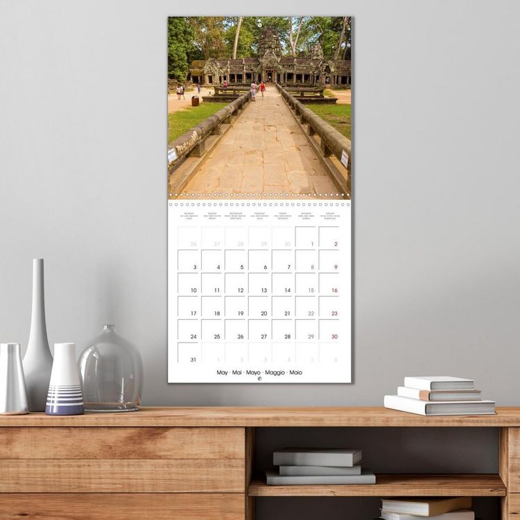 Produktbild: ANGKOR, TEMPLE IN THE JUNGLE (Wall Calendar 2027 12 &times; 12 Inch) CALVENDO 12 Month Wall Calendar