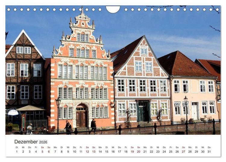 Produktbild: Im Herzen von Stade (Wandkalender 2026 DIN A4 quer), CALVENDO Monatskalender