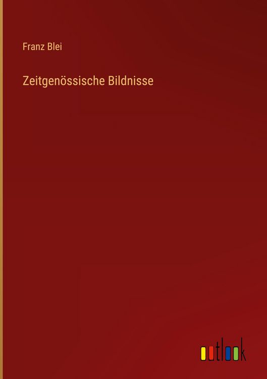 Produktbild: Zeitgen&ouml;ssische Bildnisse