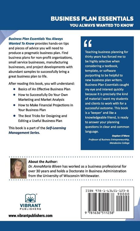 Produktbild: Business Plan Essentials You Always Wanted To Know