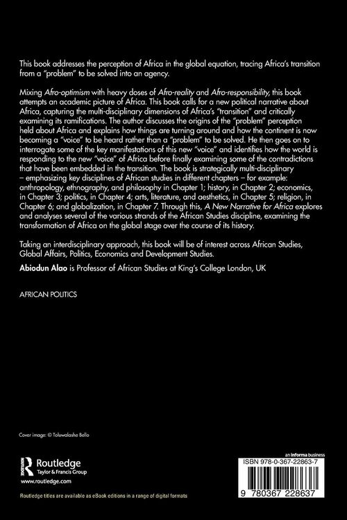 Produktbild: A New Narrative for Africa