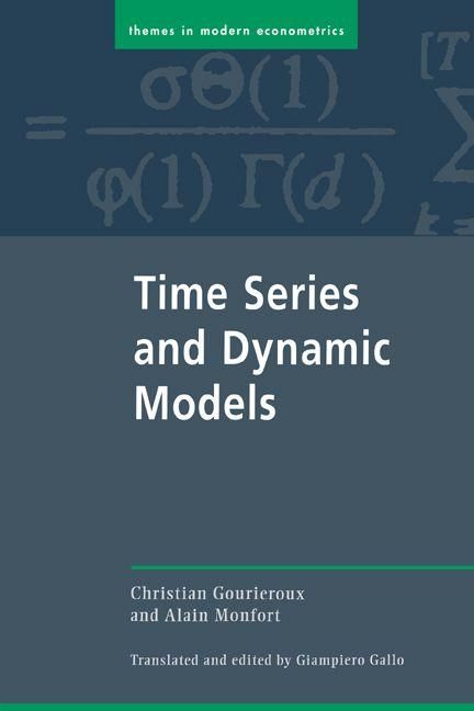 Produktbild: Time Series and Dynamic Models