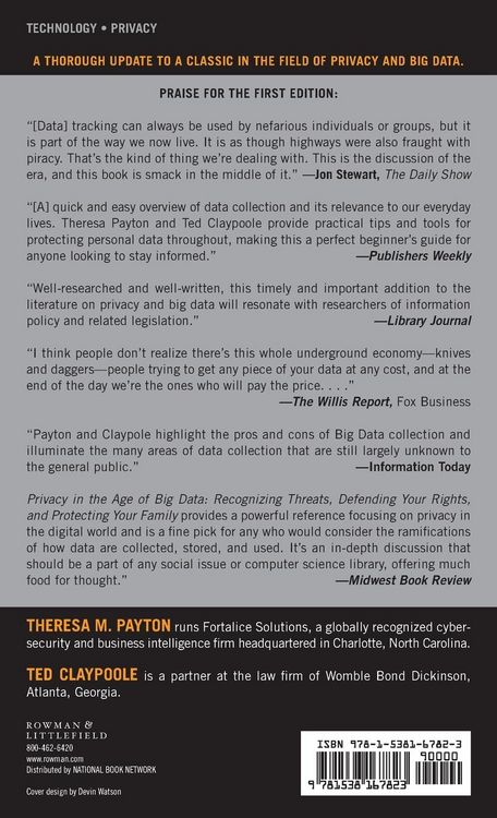Produktbild: Privacy in the Age of Big Data