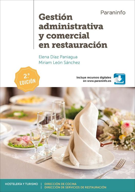 Produktbild: Gesti&oacute;n administrativa y comercial en restauraci&oacute;n