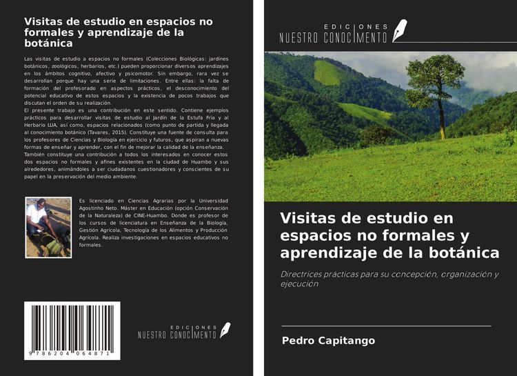 Produktbild: Visitas de estudio en espacios no formales y aprendizaje de la bot&aacute;nica