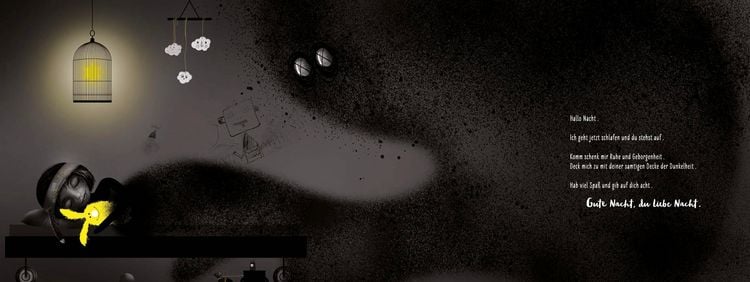 Produktbild: Hallo Nacht. Ich mag dich gerne. Setz dich zu mir. Wir gucken Sterne
