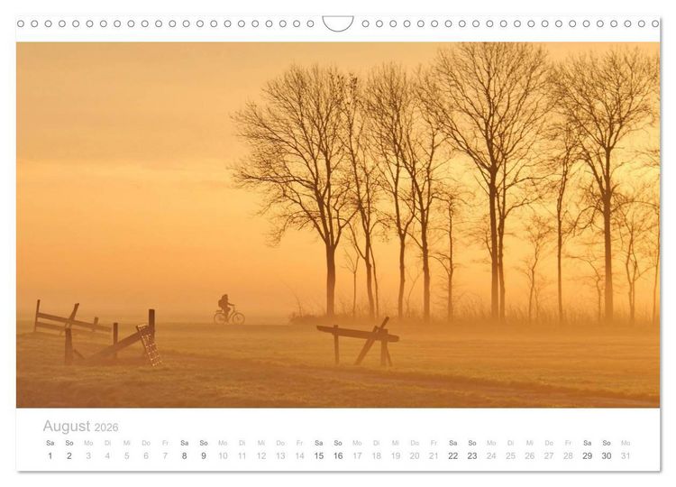 Produktbild: Polderlandschaften in Holland (Wandkalender 2026 DIN A3 quer), CALVENDO Monatskalender