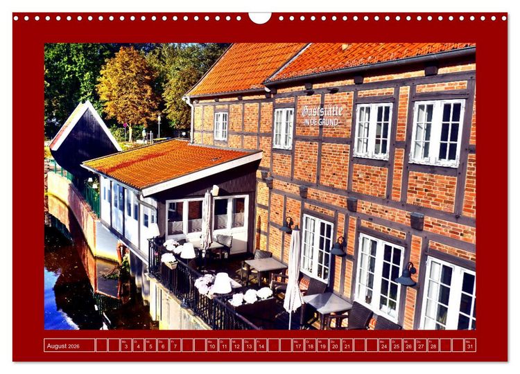 Produktbild: 625 Jahre Otterndorf - Gr&uuml;ne Stadt am Meer (Wandkalender 2026 DIN A3 quer), CALVENDO Monatskalender