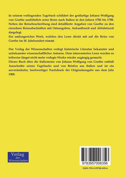 Produktbild: Mit Goethe in Italien