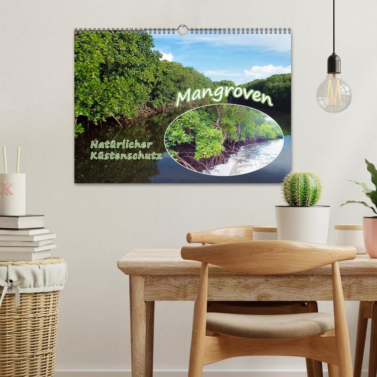 Produktbild: Mangroven - Nat&uuml;rlicher K&uuml;stenschutz (Wandkalender 2027 DIN A3 quer), CALVENDO Monatskalender