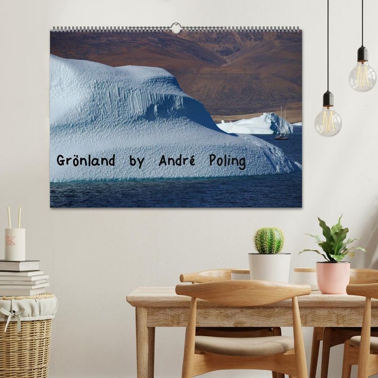 Produktbild: Gr&ouml;nland by Andr&eacute; Poling (Wandkalender 2026 DIN A2 quer), CALVENDO Monatskalender